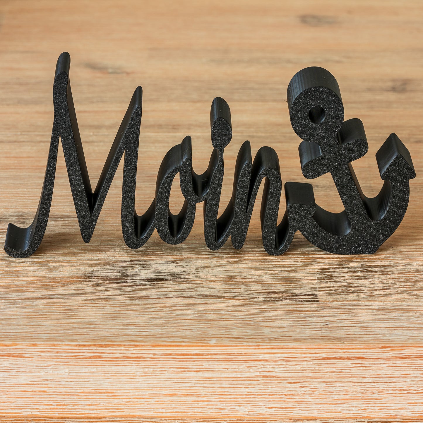 Schriftzug "Moin"