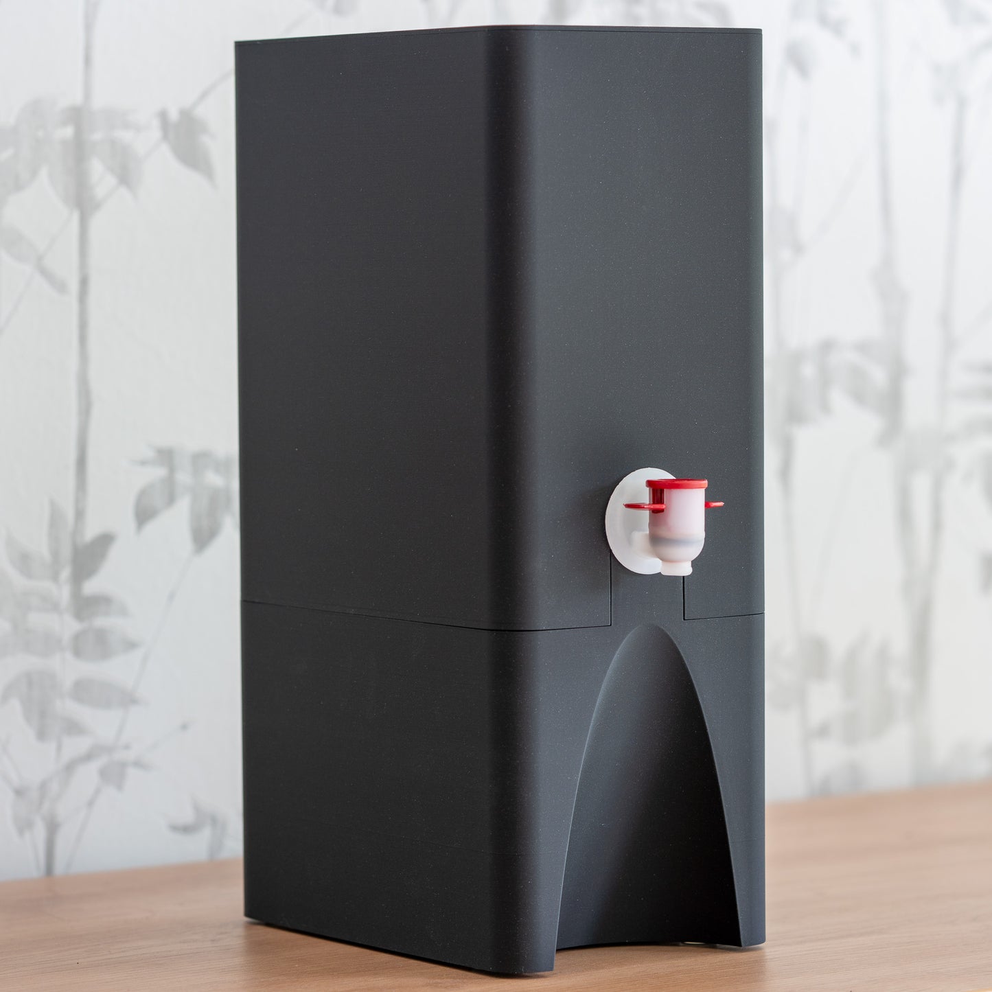 5L Bag in Box Weinspender mit Erhöhung, Saftspender, Behälter, Weinbehälter, Umkarton freistehend