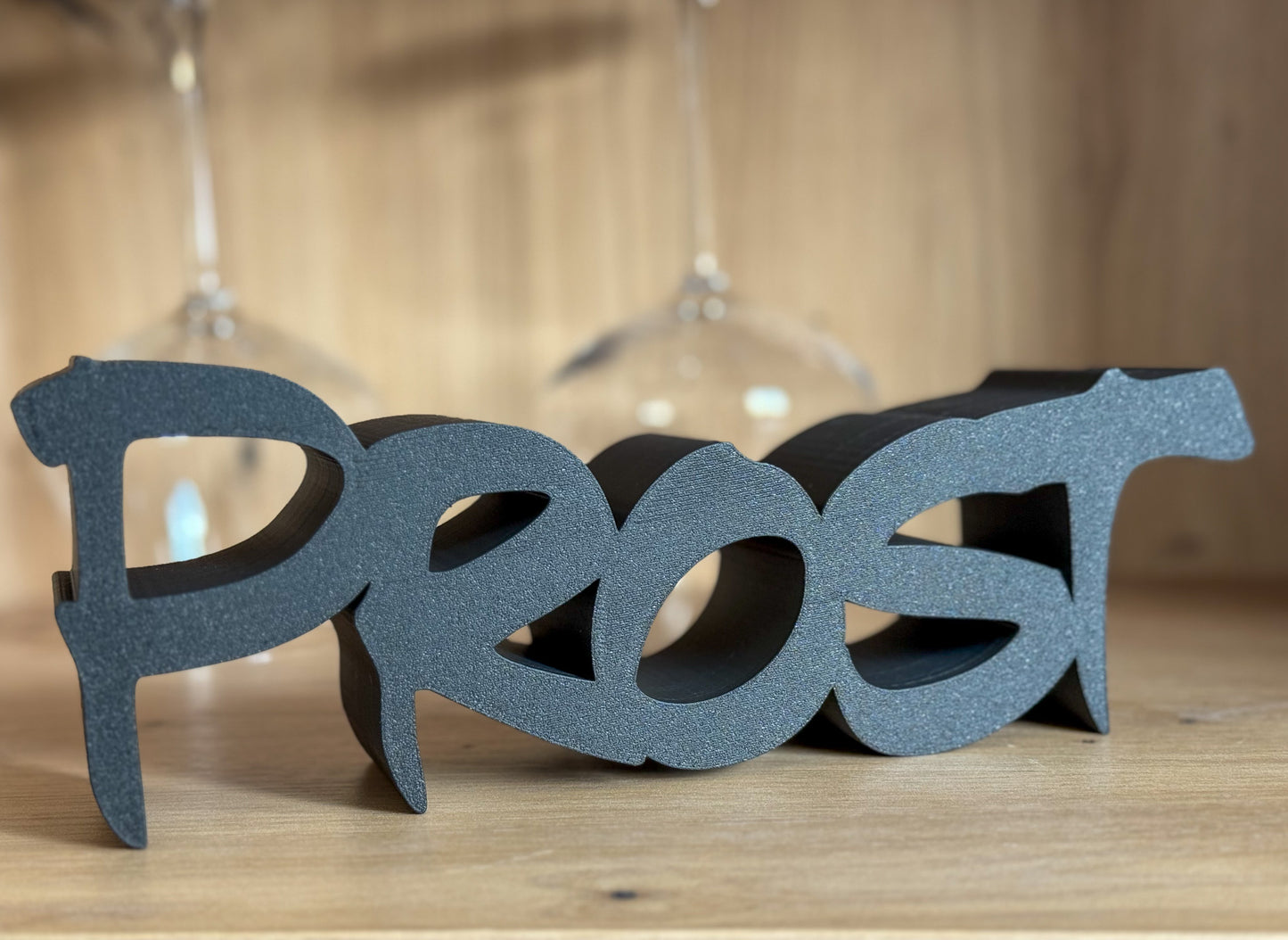 Schriftzug "PROST"