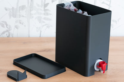 3 Liter Bag in Box Weinspender, Saftspender, Behälter