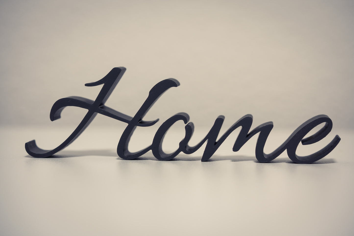 Schriftzug "Home"