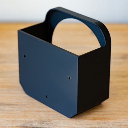 Support sous bureau Mac mini M4, support de bureau MacMini 2024-noir