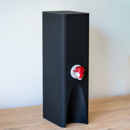 1.5L Bag-in-Box Wine Dispenser with Riser, Juice Dispenser, Container, Wine Container, Outer Carton