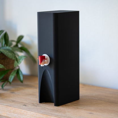 1.5L Bag-in-Box Wine Dispenser with Riser, Juice Dispenser, Container, Wine Container, Outer Carton