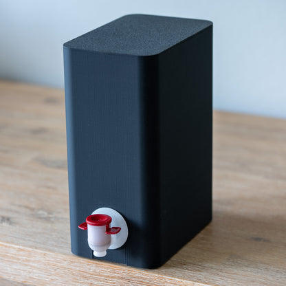 Distributeur de vin, de jus, de récipient de 1,5 litre en Bag-in-Box