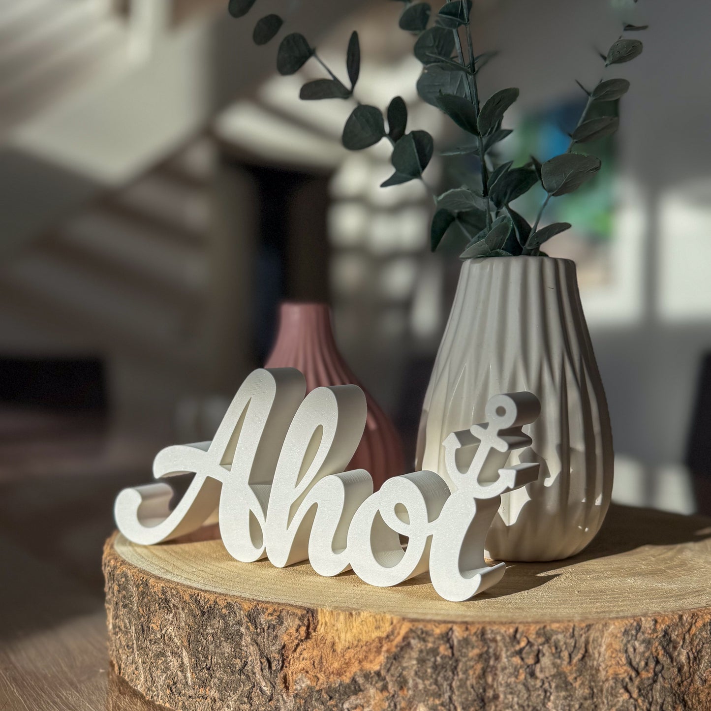 Schriftzug "Ahoi"