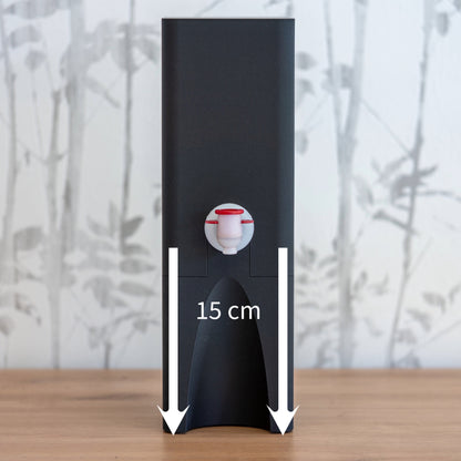 1.5L Bag-in-Box Wine Dispenser with Riser, Juice Dispenser, Container, Wine Container, Outer Carton